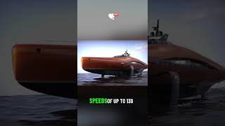 The Revolutionary Hydrogen Powered Super Yacht 🚤💨 shorts shortvideo [upl. by Riva]