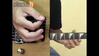 Enter Sandman  Metallica aula de guitarra [upl. by Ynot221]