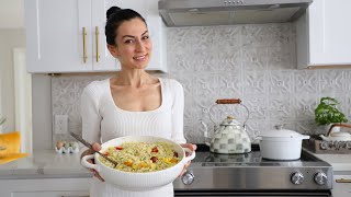 Orzo Pasta and Corn Salad  Kids Favorite Lunch  Heghineh Cooking Show [upl. by Carrol367]