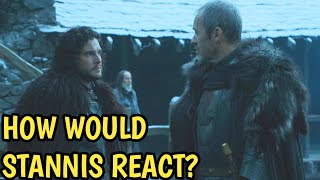 How would Stannis Baratheon react if he learned that Jon Snow was legitimate [upl. by Cand]