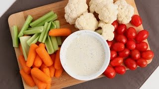 Homemade Ranch Dressing Recipe  Laura Vitale  Laura in the Kitchen Episode 906 [upl. by Anikahs]