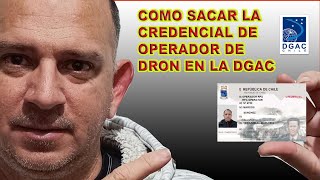 COMO SACAR CREDENCIAL RPAS CHILE [upl. by Ayenat735]