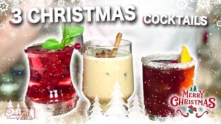 3 Wonderful CHRISTMAS Cocktails [upl. by Essex]