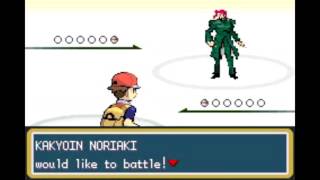 Pokemon FR Music Hack  Vs Kakyoin Noriaki [upl. by Felicidad]