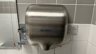 AIKE AK2800 StreamHygiene Windsor Hand Dryer at GampE Shell Petrol Station Stakesby Rd Whitby 🚻♿️ [upl. by Maddock]