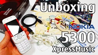 Nokia 5300 XpressMusic Unboxing 4K with all original accessories RM146 review [upl. by Enecnarf]