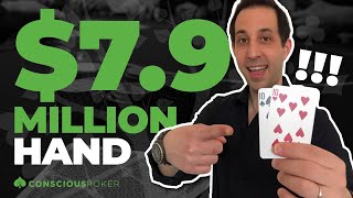 High Stakes Poker 79 Million Dollar Pot in Macau  The Most Epic Hand of NLHE Poker Cash Game [upl. by Quickel]