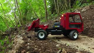 Rc transporter forstseilwinde verricello forestale Caron [upl. by Taite292]