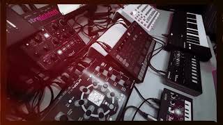 Dub Techno Session  NDLR  Roland J6  Streichfett  Unosynth  Model Samples  Korg NTS1 [upl. by Brezin542]