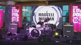 LUAR BIASA  MARCELL SIAHAAN ATUR AKU  PUPPEN DRUM PLAYTHROUGH  KUMPULIDXDETIKCOM [upl. by Virnelli]