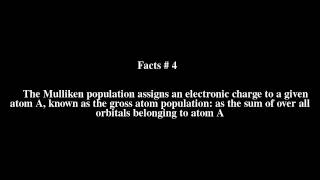 Mulliken population analysis Top  6 Facts [upl. by Almena]