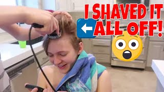 I SHAVED MY BROTHERS HEAD [upl. by Benildas]