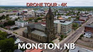 🌅 Majestic Moncton NB A Breathtaking 4K Drone Journey 🚁 [upl. by Musser]