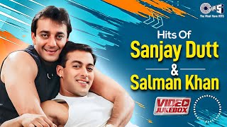 Hits Of SANJAY DUTT amp SALMAN KHAN  90s OLD Hindi Hits  Bollywood Songs  Hindi Songs Video Jukebox [upl. by Oidale]