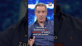 Eddie Fleischman “Gracias a Zambrano por desnudar el pobre nivel del torneo” zambrano liga1 [upl. by Freemon15]