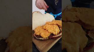 Schnitzel Challah Sandwich 🥪 [upl. by Isus]