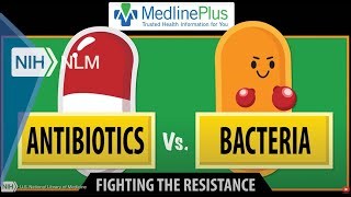 Antibiotics vs Bacteria Fighting the Resistance [upl. by Wera]