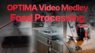 OPTIMA STEAMER Video Medley  Food Processing [upl. by Ayatal]