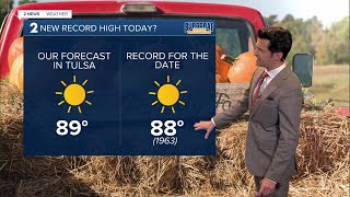 Record heat possible this week in Tulsa [upl. by Branch]