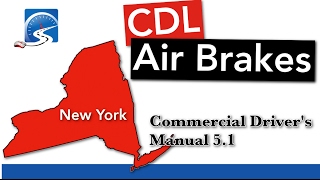 CDL Air Brakes S 51  New York State [upl. by Nnylharas593]