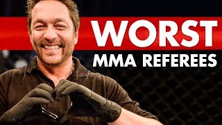 10 Worst Referees in MMA [upl. by Ataliah259]