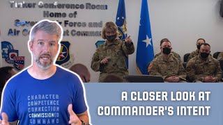 A closer look at commanders intent [upl. by Akeihsat]