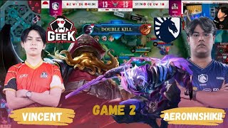 HIGHLIGHT TLID AURA VS GEEK FAM GAME 2 [upl. by Morlee]