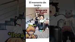 El momento de Tanjiro tanjiro zenitsu nezuko demonslayer kimesutnoyaiba humor [upl. by Casandra]