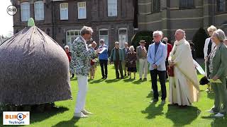 Sassenheim  St Pancratiuskerk Reuzenbol geplaatst  12052024 [upl. by Wiedmann]