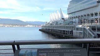 Exploring Canada Place amp The Vancouver Convention Centre [upl. by Enelie955]