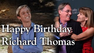 The Waltons  Happy Birthday Richard Thomas  behind the scenes with Judy Norton [upl. by Kannav221]