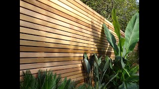 Tools we use to install Cedar Slat Screen Fencing [upl. by Yeslehc676]