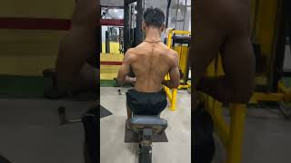 Back workout 💪⚡ hindiworkoutsongs youtubeshorts musclebuilding backgroundmusic bodybuilding [upl. by Clare]