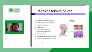 Atualização em Tabagismo fonaudiologia [upl. by Ulrich81]