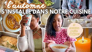 🍁 5 Recettes Petits Budgets De Saison  Crème Dorée DAutomne Soufflé Béchamel Gnocchi Gratinés [upl. by Alyacim]