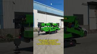 Green Spider Crane Review by Australian Customershortsshortsvideo automobile excavator [upl. by Ketchum]