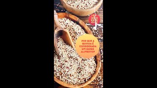 POR QUE A QUINOA É CONSIDERADA UM SUPER ALIMENTO E ESTÁ TÃO NA MODA [upl. by Ahsiret]