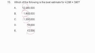 CBEST Math Practice Exam Question 13 [upl. by Downes]