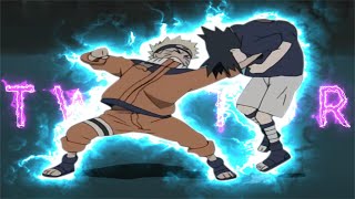 naruto vs sasuke first fight twixtor clips for editing with rsmb [upl. by Ronn]