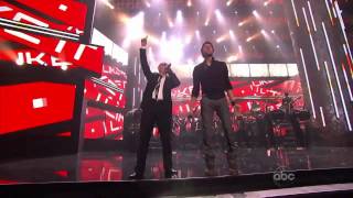 Enrique Iglesias Ft Pitbull  Tonight and I like it  Live AMA awards [upl. by Novelc]