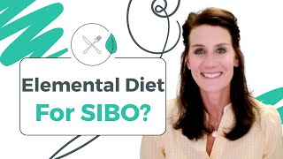 Elemental Diet For SIBO Does It Help [upl. by Aicen]