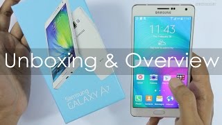 Samsung Galaxy A7 Unboxing amp Hands On Overview [upl. by Onofredo875]