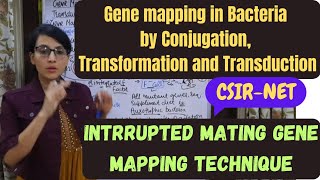 Gene Mapping in Bacteria by Conjugation TransformationTransduction  Intrrupted Mating Technique [upl. by Alilak]