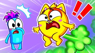 Why Do We Burp and Fart ❓💨❓ Baby Born Song 👶🍼 Nursery Rhymes amp Kids Songs by Fluffy Friends [upl. by Ydak32]