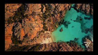 Sentiero Cala Coticcio SARDEGNA GoPro Positive Vibes Trails with Relaxing Music By FJK [upl. by Araem277]