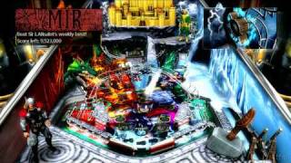 Pinball FX 2  Marvel Pinball Thor Table [upl. by Nomla110]