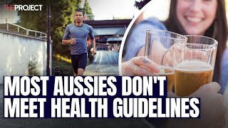 Report Finds Most Aussies Dont Meet Health Guidelines [upl. by Dorca]