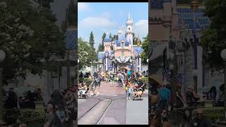 Jitney Ride Main St USA  Disneyland [upl. by Nosreh183]