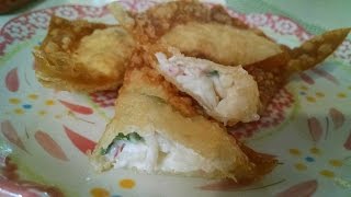 How to Make Crab RangoonCrab Rangoon Recipe [upl. by Vadim668]