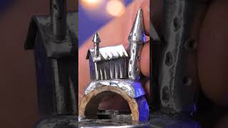 Magical accessory ✨ Hogwarts castle ring tutorial 🏰🧙 harrypotter [upl. by Innos]